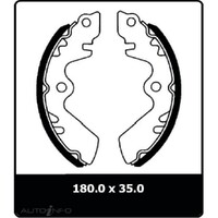 New Genuine PROTEX Drum Brake Shoe - Front #N1538