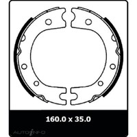 New Genuine PROTEX Parking Brake Shoe #N1540