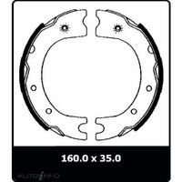 New Genuine PROTEX Parking Brake Shoe #N1542