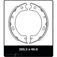 New Genuine PROTEX Parking Brake Shoe #N1547