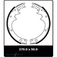 New Genuine PROTEX Brake Shoe - Front #N1597