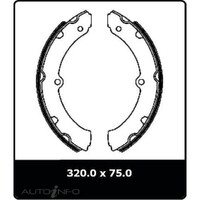New Genuine PROTEX Drum Brake Shoe - Front #N1635