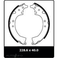New Genuine PROTEX Brake Shoe - Rear #N1659