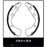 New Genuine PROTEX Brake Shoe - Rear #N1664