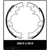 New Genuine PROTEX Brake Shoe - Rear #N1665