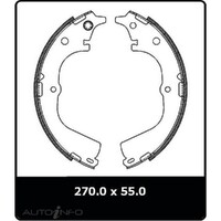 New Genuine PROTEX Brake Shoe - Rear #N1678