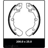 New Genuine PROTEX Brake Shoe - Rear #N3003