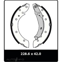 New Genuine PROTEX Brake Shoe - Rear #N3020