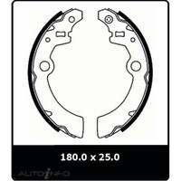 New Genuine PROTEX Brake Shoe - Rear #N3021