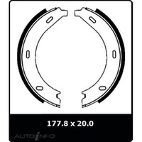 New Genuine PROTEX Parking Brake Shoe #N3028