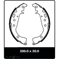 New Genuine PROTEX Brake Shoe - Rear #N3069