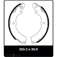 New Genuine PROTEX Brake Shoe - Rear #N3073