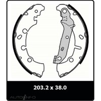 New Genuine PROTEX Brake Shoe - Rear #N3074