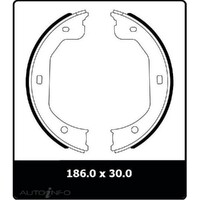 New Genuine PROTEX Parking Brake Shoe #N3076