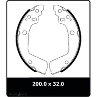 New Genuine PROTEX Brake Shoe - Rear #N3089