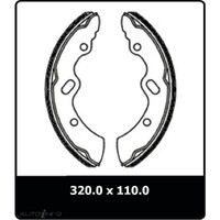 New Genuine PROTEX Brake Shoe - Rear #N3090