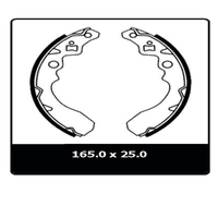 New Genuine PROTEX Brake Shoe - Rear #N3107