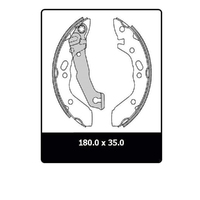 New Genuine PROTEX Brake Shoe - Rear #N3114
