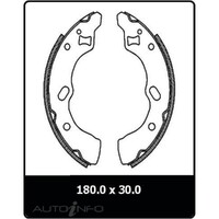 New Genuine PROTEX Brake Shoe - Rear #N3115