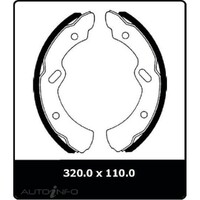 New Genuine PROTEX Brake Shoe - Front #N3126