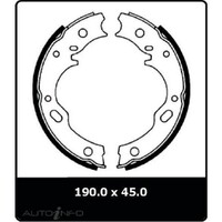 New Genuine PROTEX Drum Brake Shoe #N3136