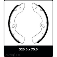 New Genuine PROTEX Drum Brake Shoe - Front #N3146