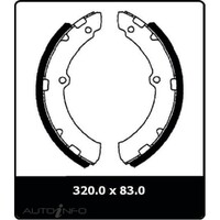 New Genuine PROTEX Drum Brake Shoe - Front #N3159