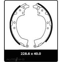 New Genuine PROTEX Brake Shoe - Rear #N3160