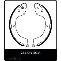 New Genuine PROTEX Brake Shoe - Rear #N3170