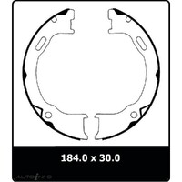 New Genuine PROTEX Drum Brake Shoe #N3184