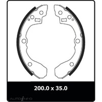 New Genuine PROTEX Brake Shoe - Rear #N3189