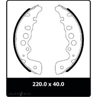 New Genuine PROTEX Brake Shoe - Rear #N3195