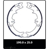 New Genuine PROTEX Drum Brake Shoe #N3199