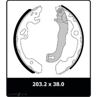 New Genuine PROTEX Brake Shoe - Rear #N3204