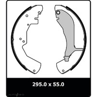 New Genuine PROTEX Brake Shoe - Rear #N3222