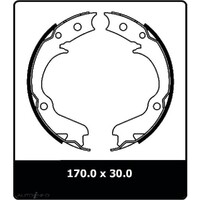 New Genuine PROTEX Parking Brake Shoe #N3227