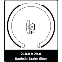 New Genuine PROTEX Parking Brake Shoe #N3241