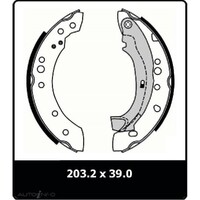 New Genuine PROTEX Brake Shoe - Rear #N3242