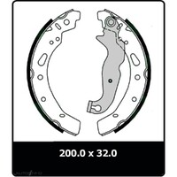 New Genuine PROTEX Brake Shoe - Rear #N3246
