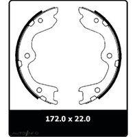 New Genuine PROTEX Parking Brake Shoe #N3276