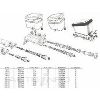 New Genuine PROTEX Brake Master Cylinder #P7953