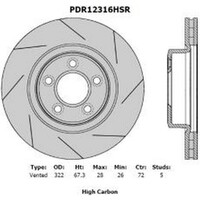 New Genuine PROTEX Rotor - Front #PDR12316HSR