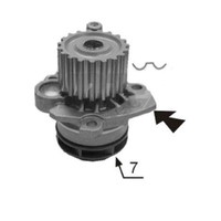 New Genuine PROTEX Water Pump #PWP7121