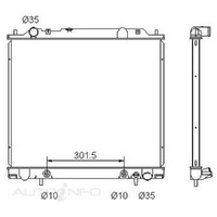 New Genuine PROTEX Radiator #RADM119