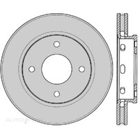 New Genuine PROTEX Rotor - Front #SDR12669