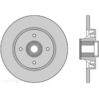 New Genuine PROTEX Rotor - Rear #SDR12811