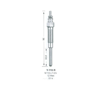 New Genuine NGK Glow Plug #Y-715R