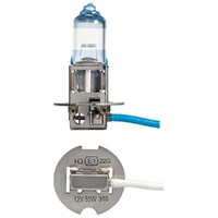 New Genuine NARVA H3 PK22s Blue Power Globe 12V 55W  #48531BL
