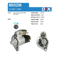 New Genuine OEX Starter Motor #MXS236