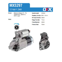 New Genuine OEX Starter Motor #MXS297